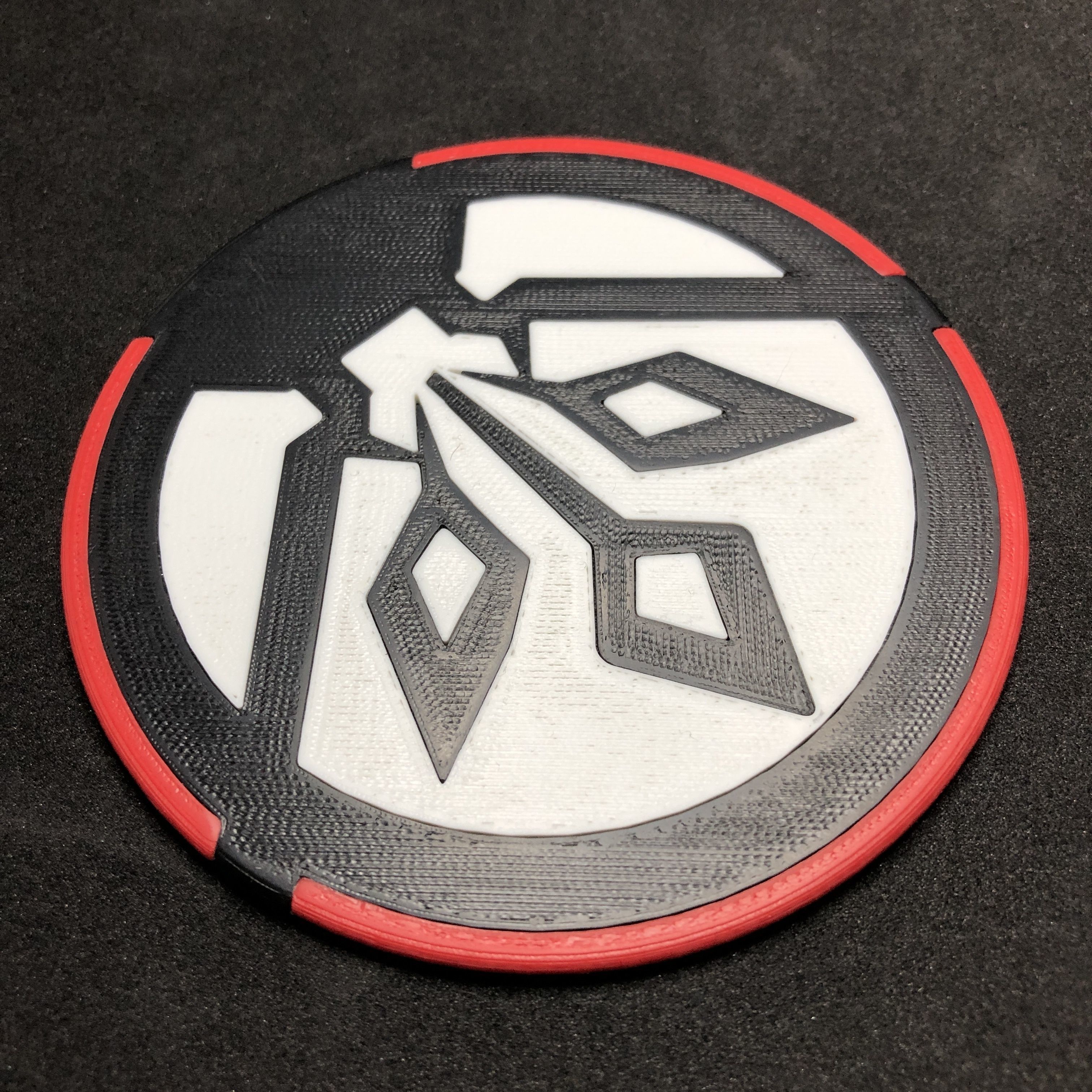 ISD Chimera Emblem Coaster 3D print model_2