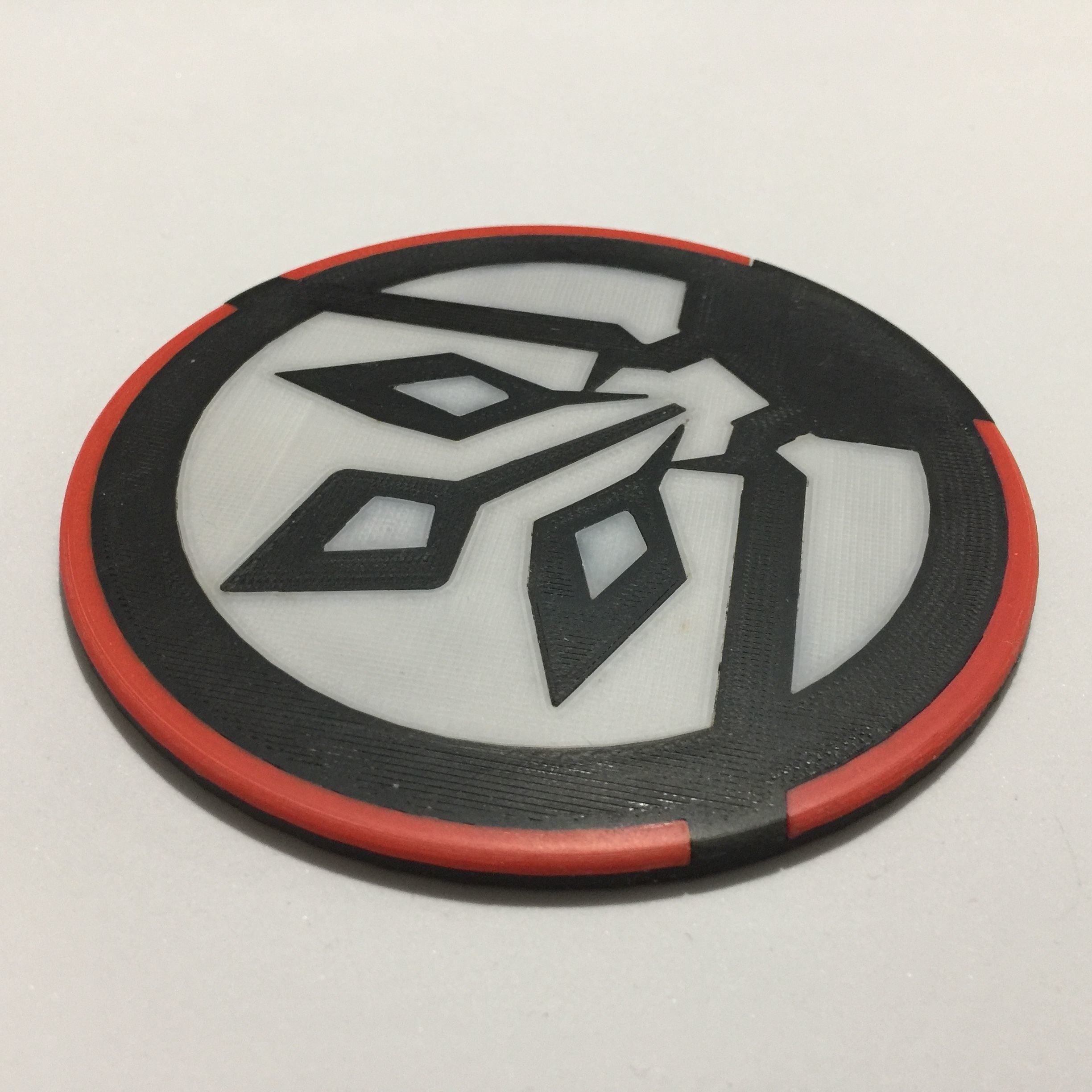 ISD Chimera Emblem Coaster 3D print model_8