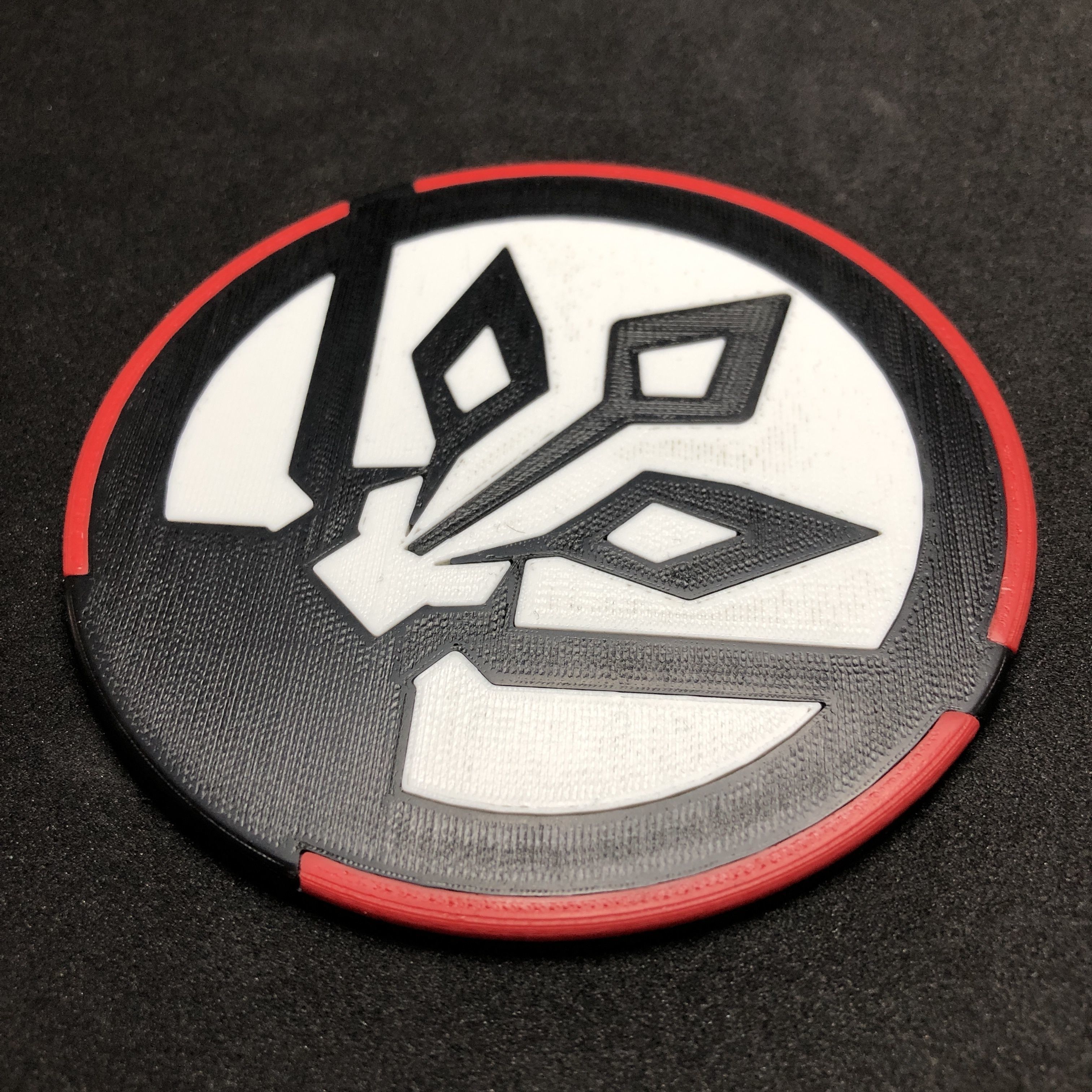 ISD Chimera Emblem Coaster 3D print model_1