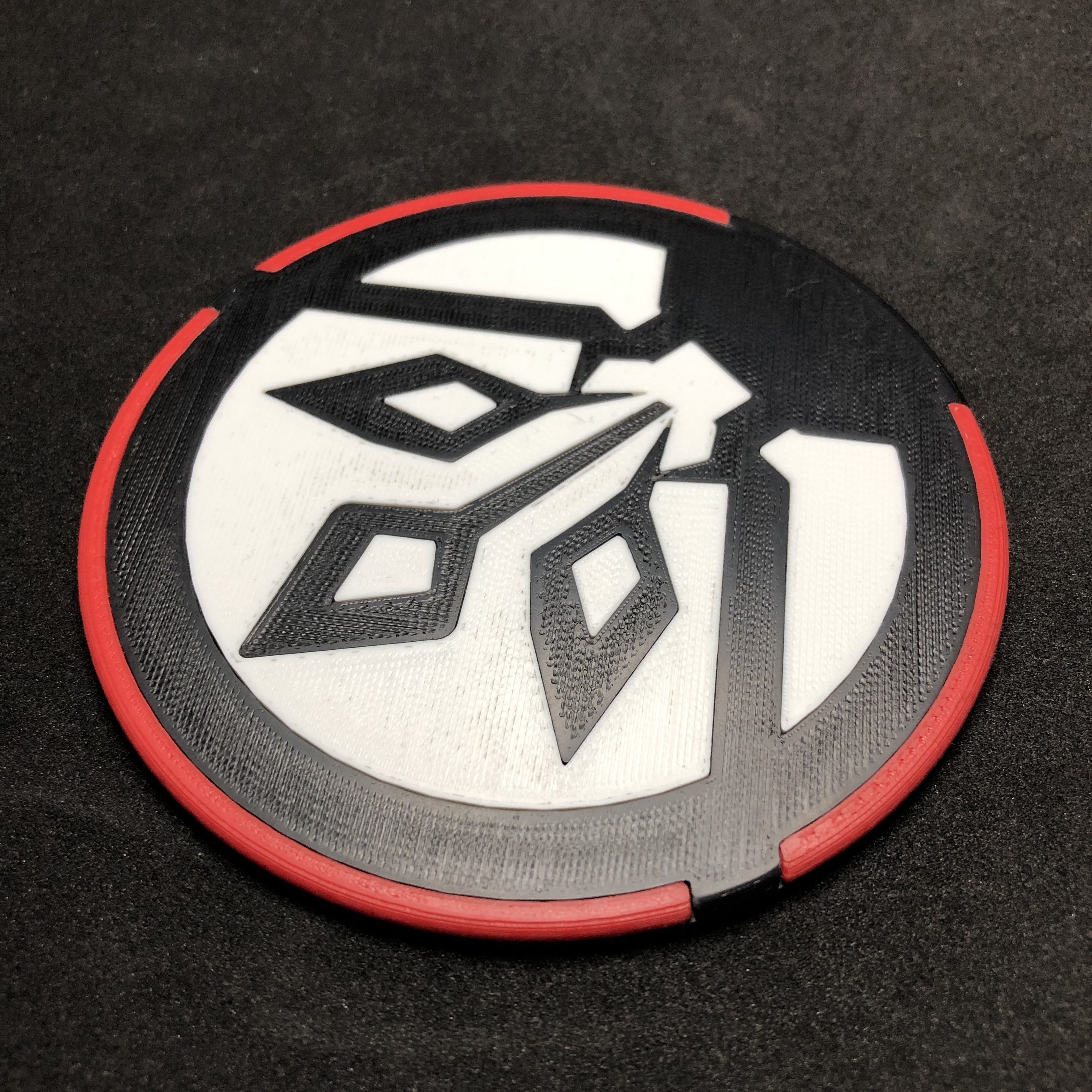 ISD Chimera Emblem Coaster 3D print model_3