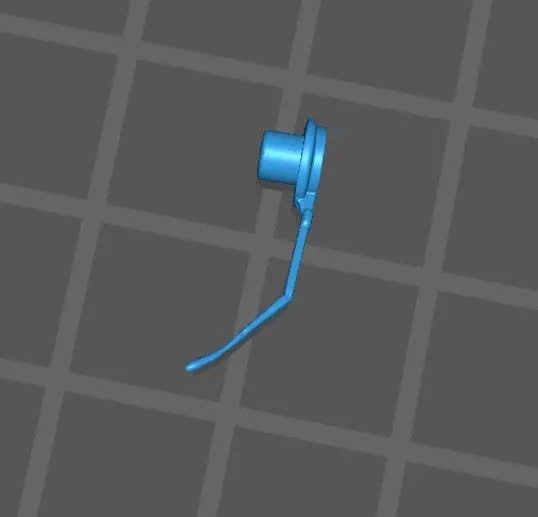 Microphone parts for Pilot Jango Fett Free 3D print model
