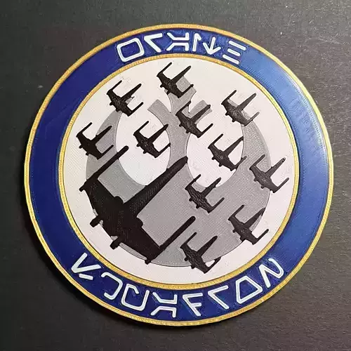Wraith Squadron Unit Patch Coaster