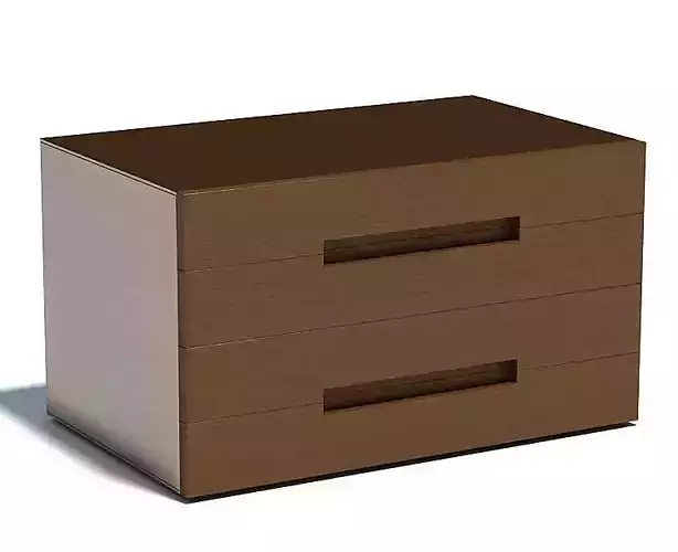 Wooden Four Drawer Dresser