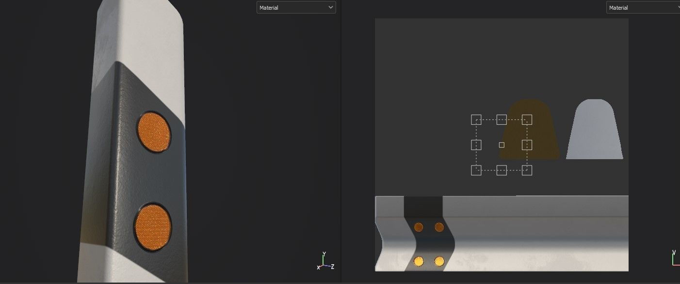 Delineator pencil 3D model_7