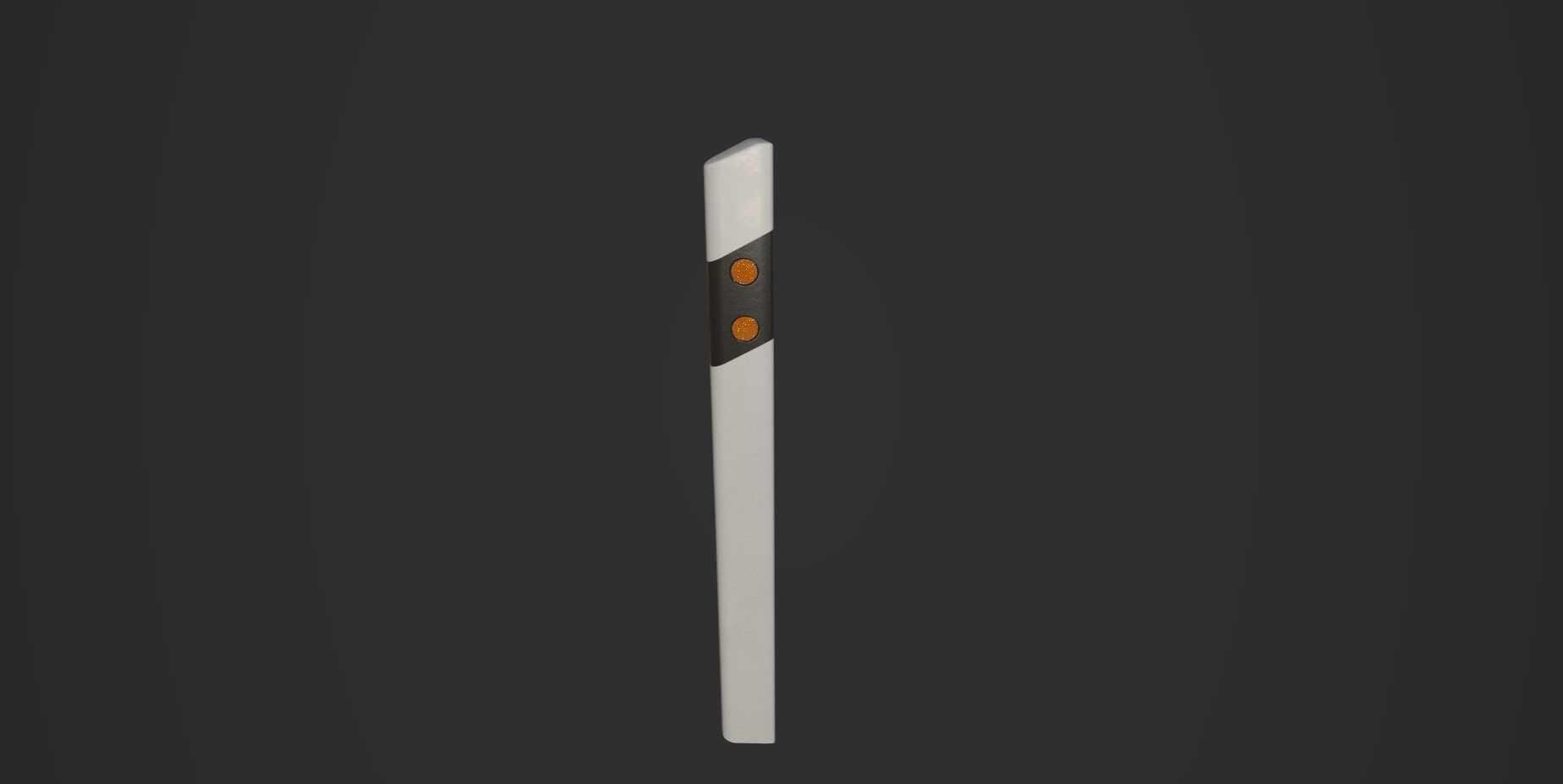 Delineator pencil 3D model_1