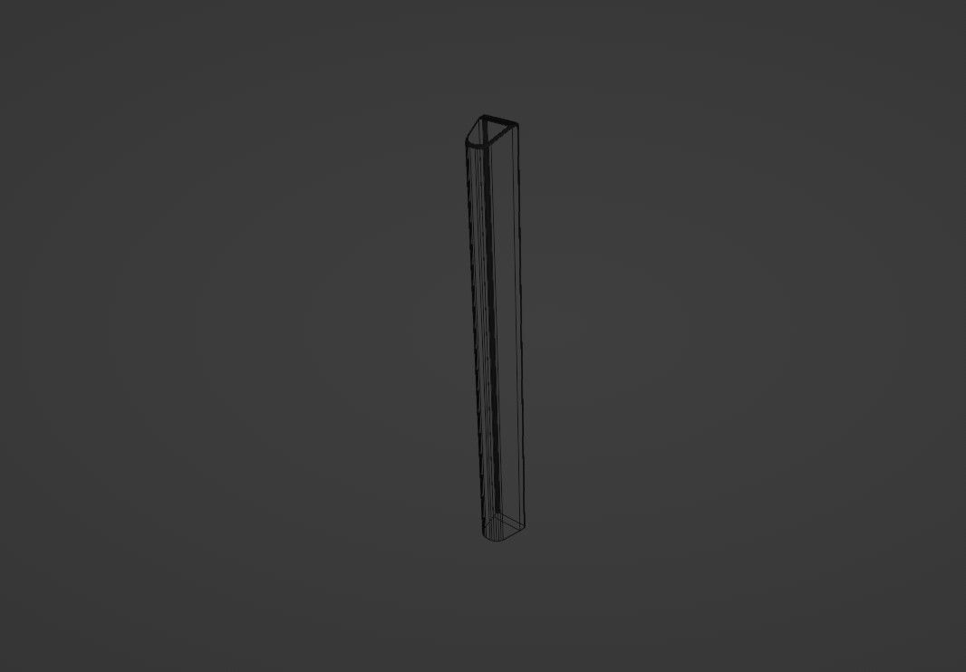 Delineator pencil 3D model_14