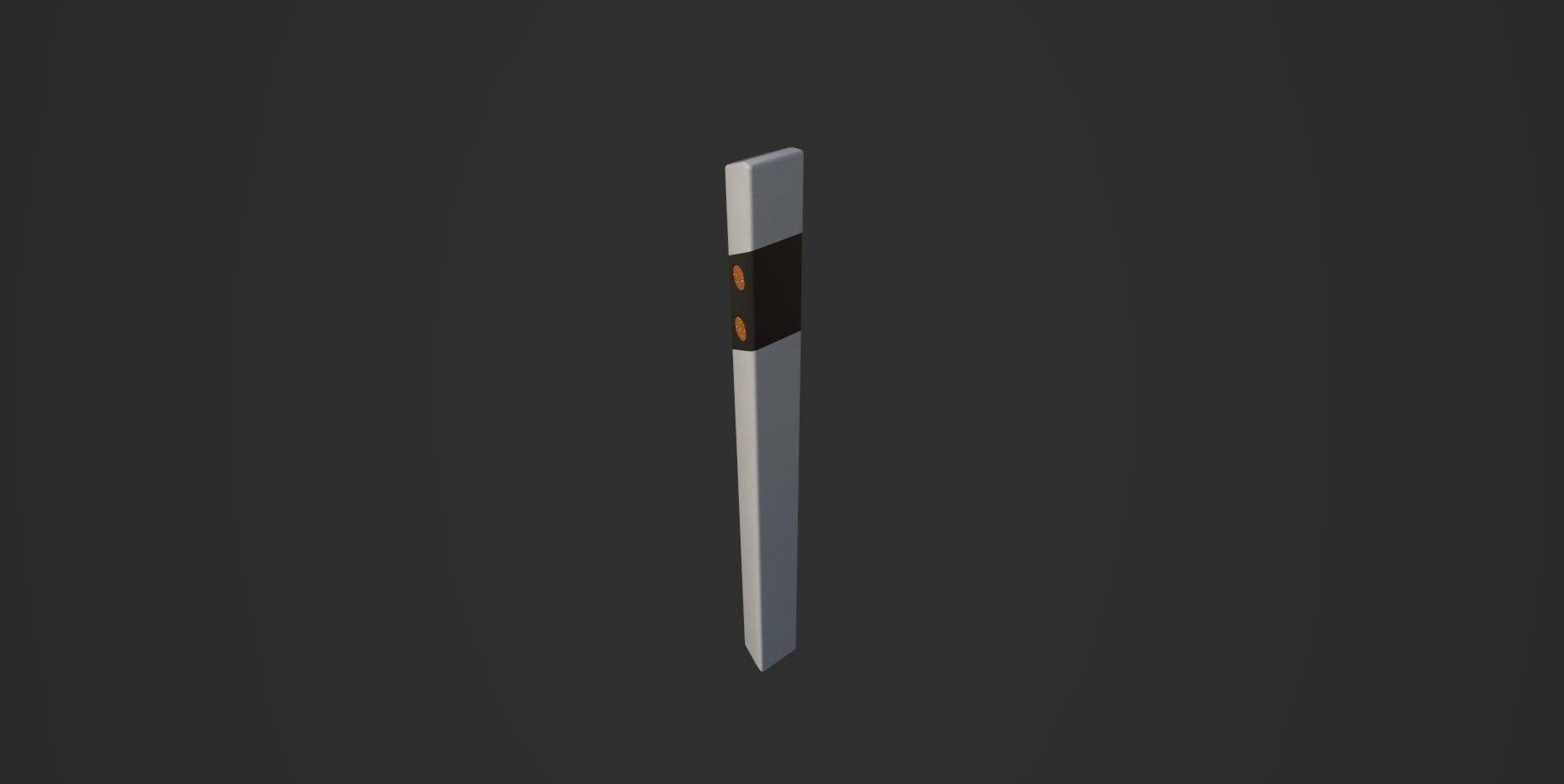 Delineator pencil 3D model_2
