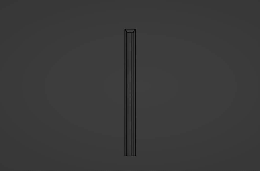 Delineator pencil 3D model_12
