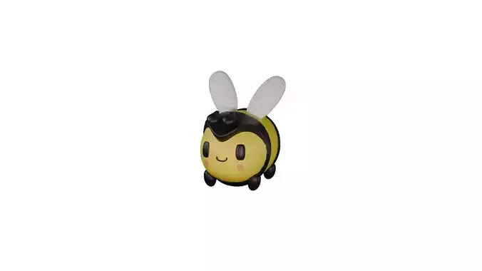 Bee cartoony stylized model
