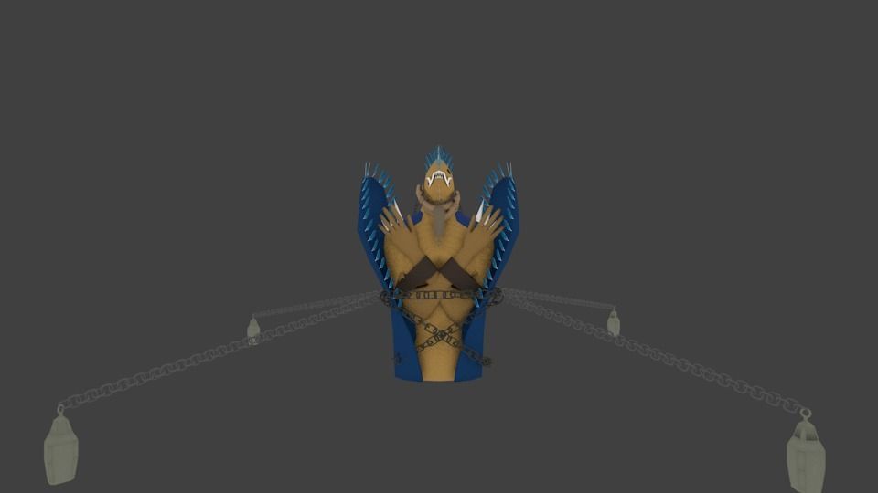 AEON ANIMA Low-poly 3D model_9