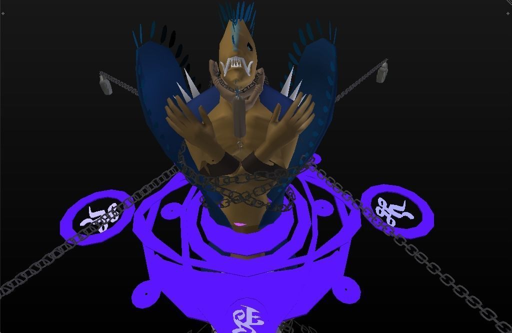 AEON ANIMA Low-poly 3D model_4