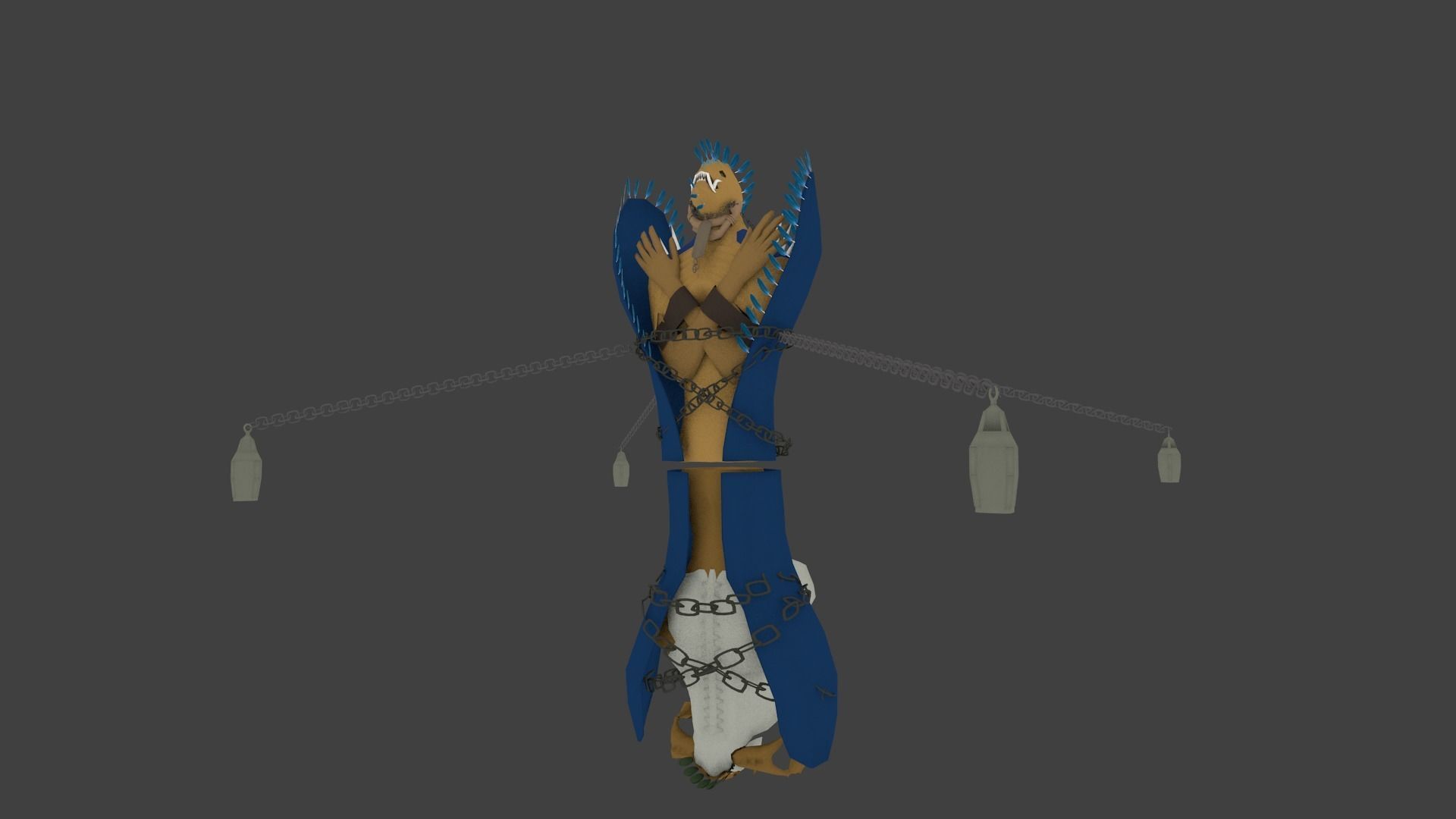 AEON ANIMA Low-poly 3D model_5