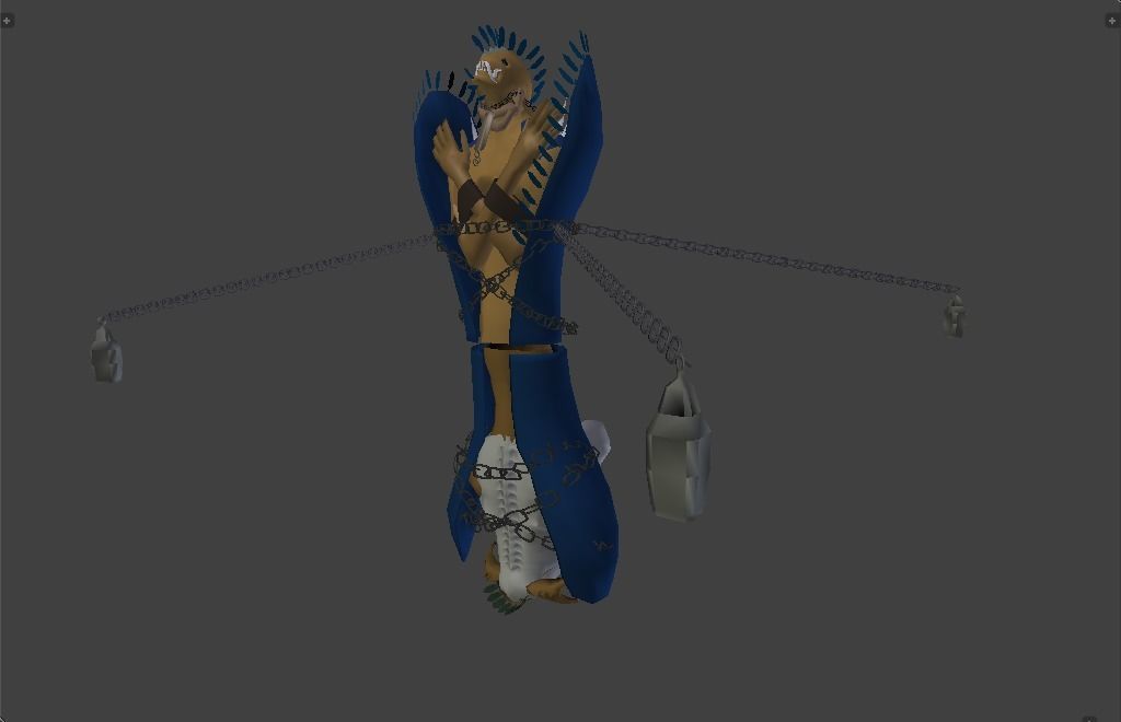 AEON ANIMA Low-poly 3D model_7