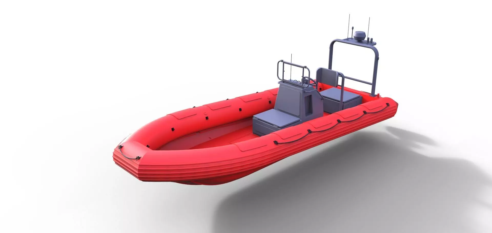 Lifeboat RIB V3 3D print model_0