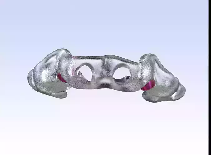 Digital Drilling Guide with Sleeves 3D print model