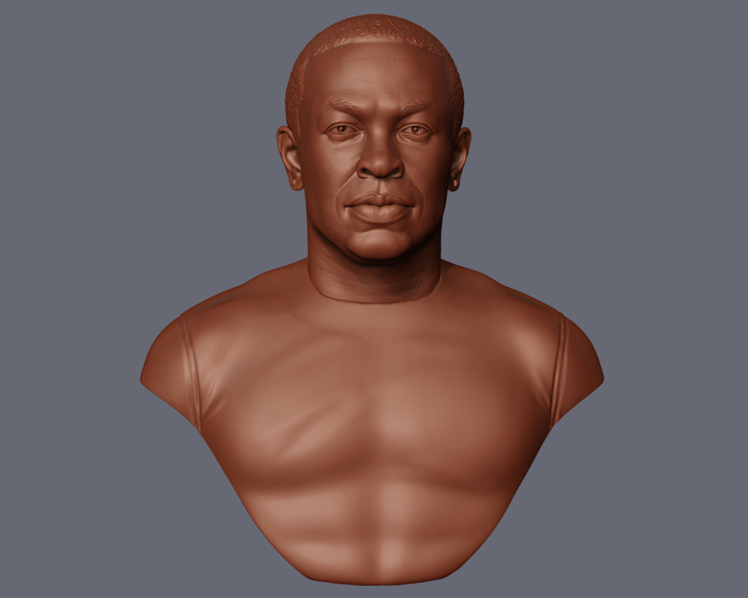 Dr Dre Bust 3D print model_9