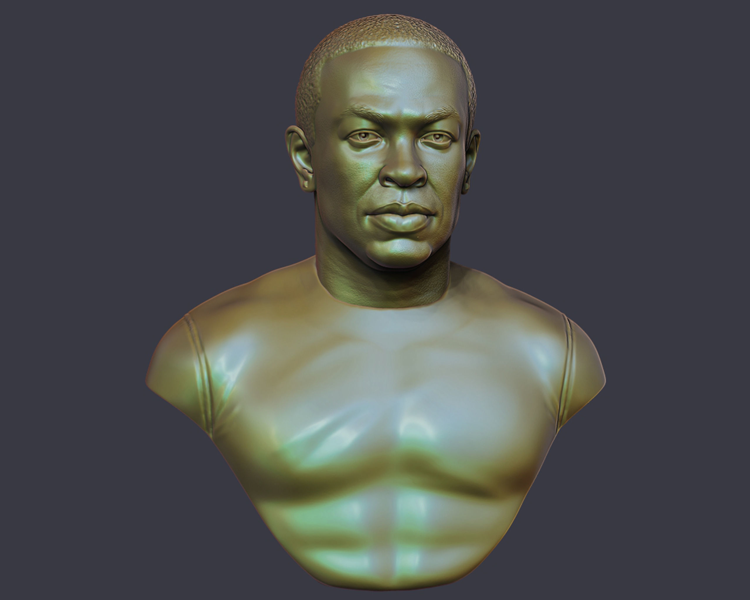Dr Dre Bust 3D print model_16