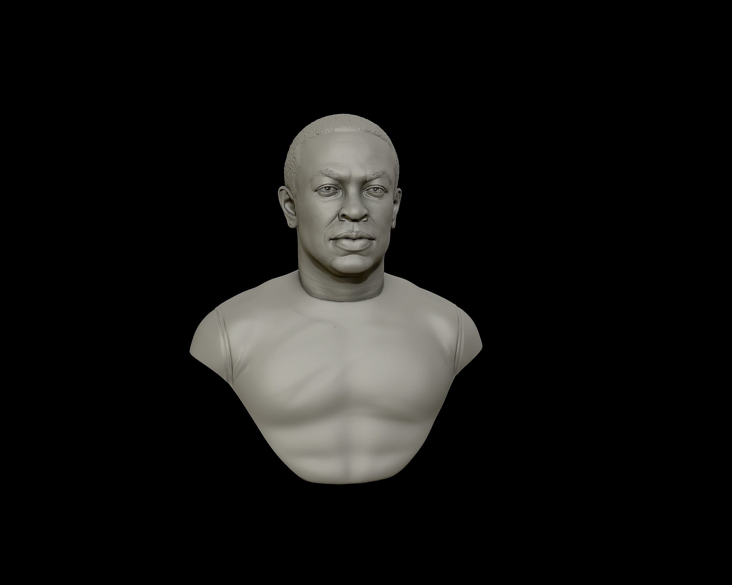 Dr Dre Bust 3D print model_30