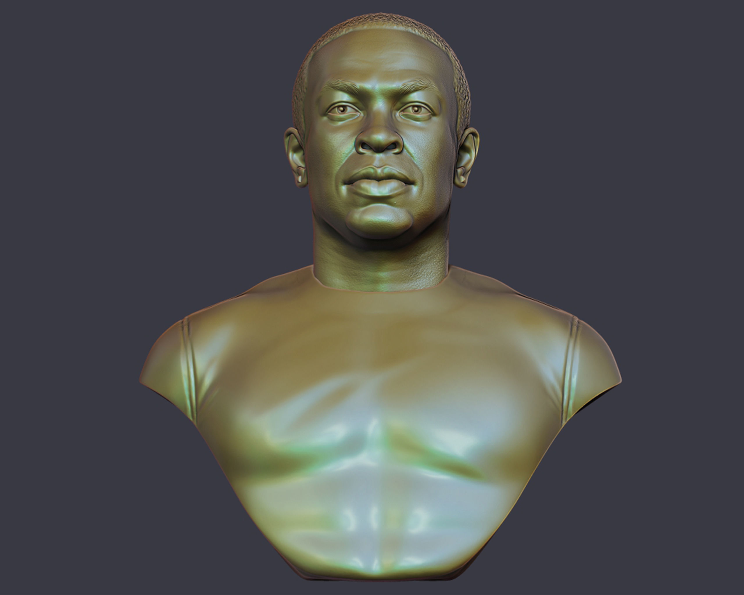 Dr Dre Bust 3D print model_19