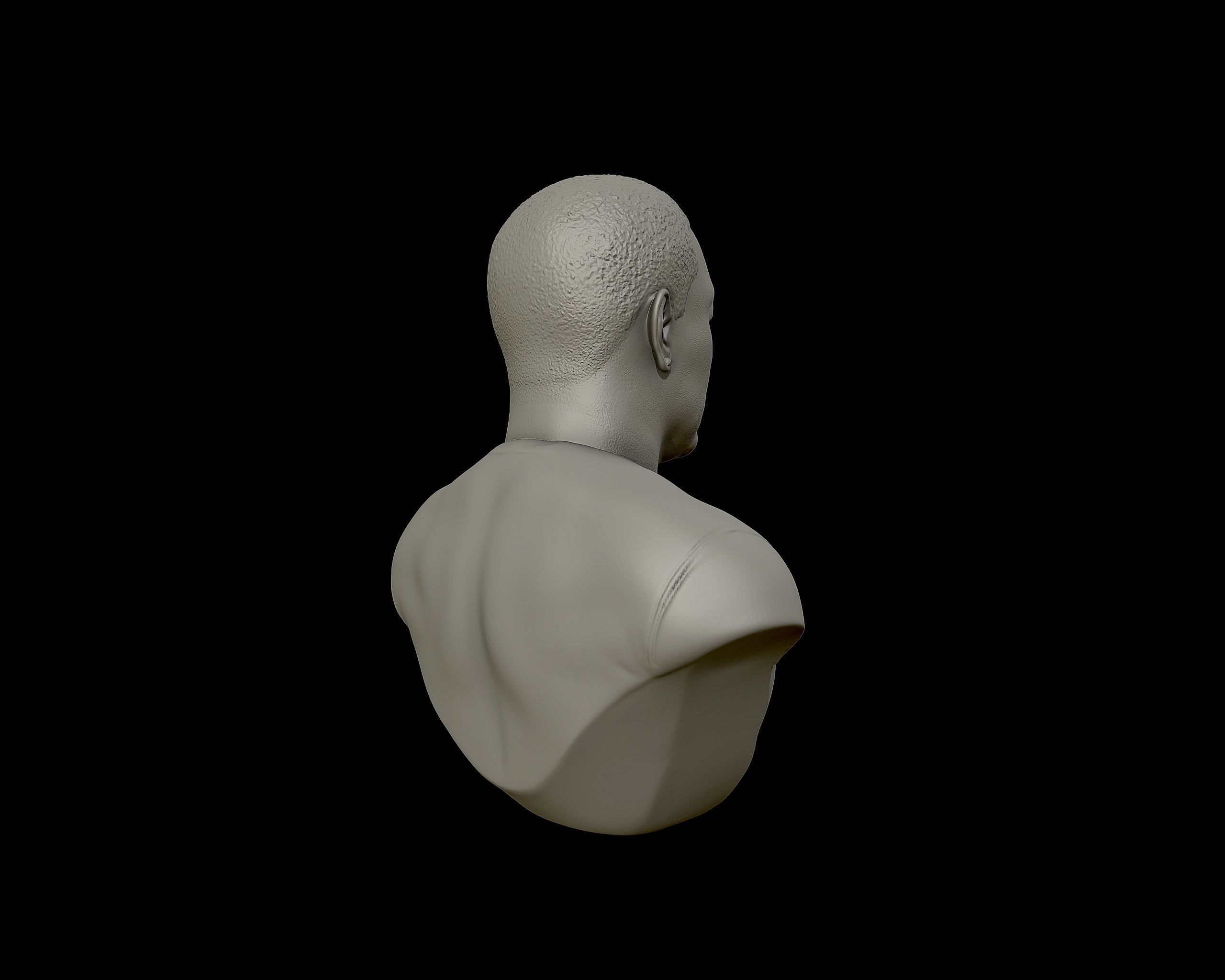 Dr Dre Bust 3D print model_26