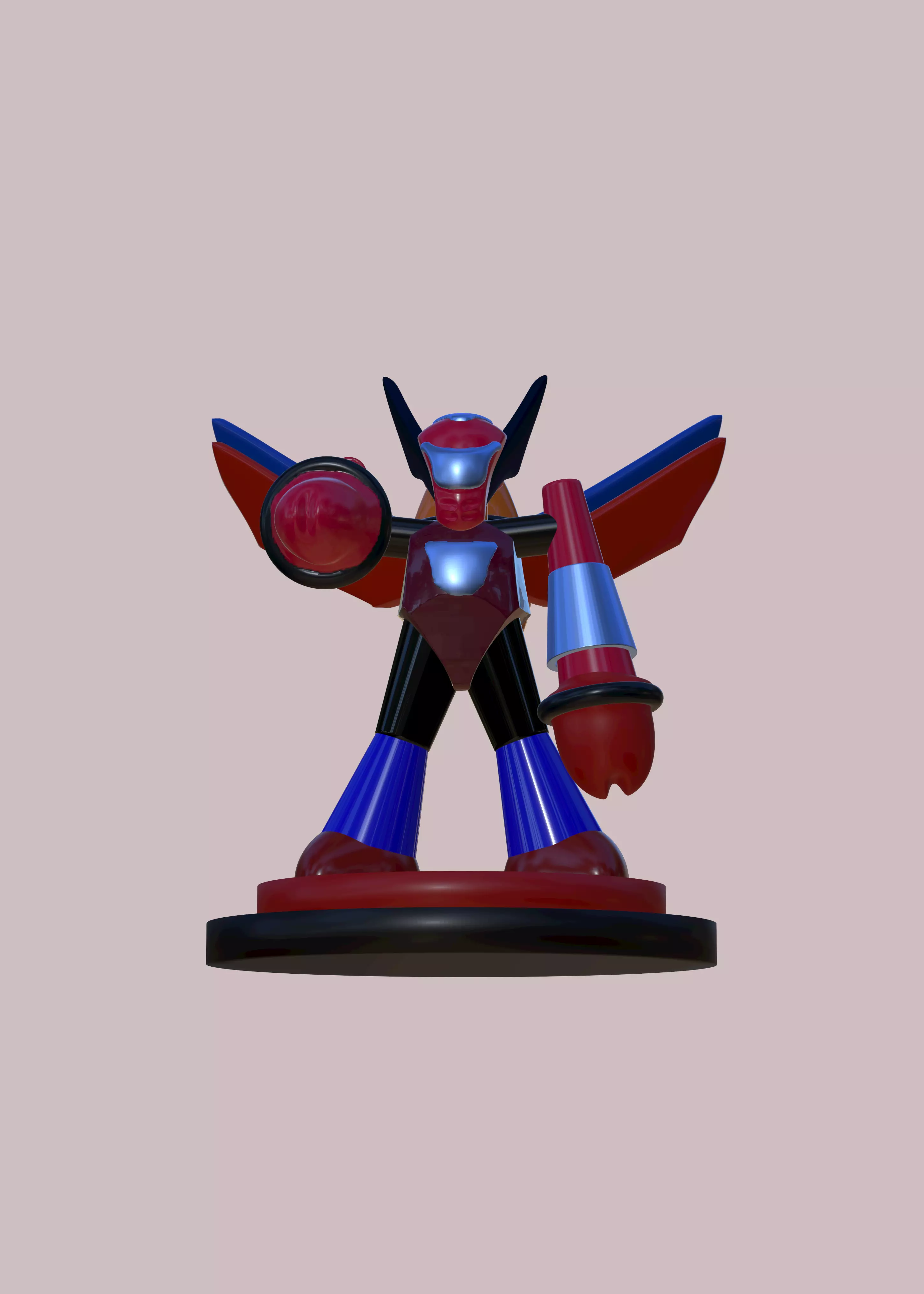 Robot palkon ultra violet 3D print model_0