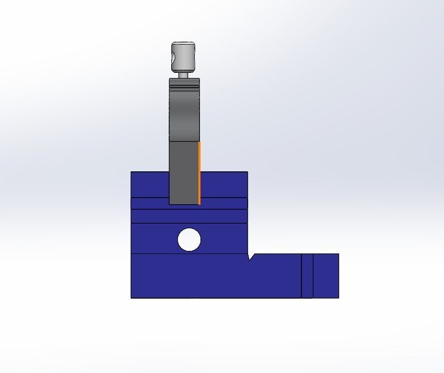 V-block 3D Model clamp 3D print model_2