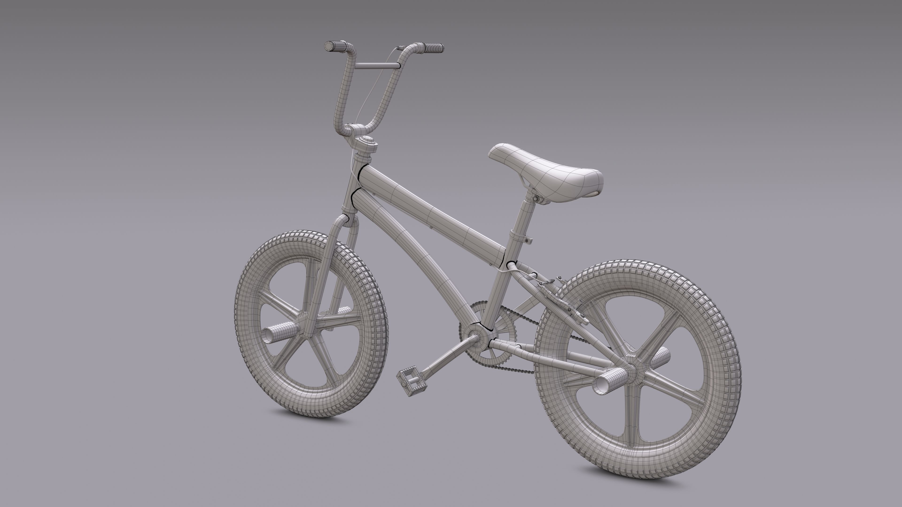 BMX Bike 3D model_12