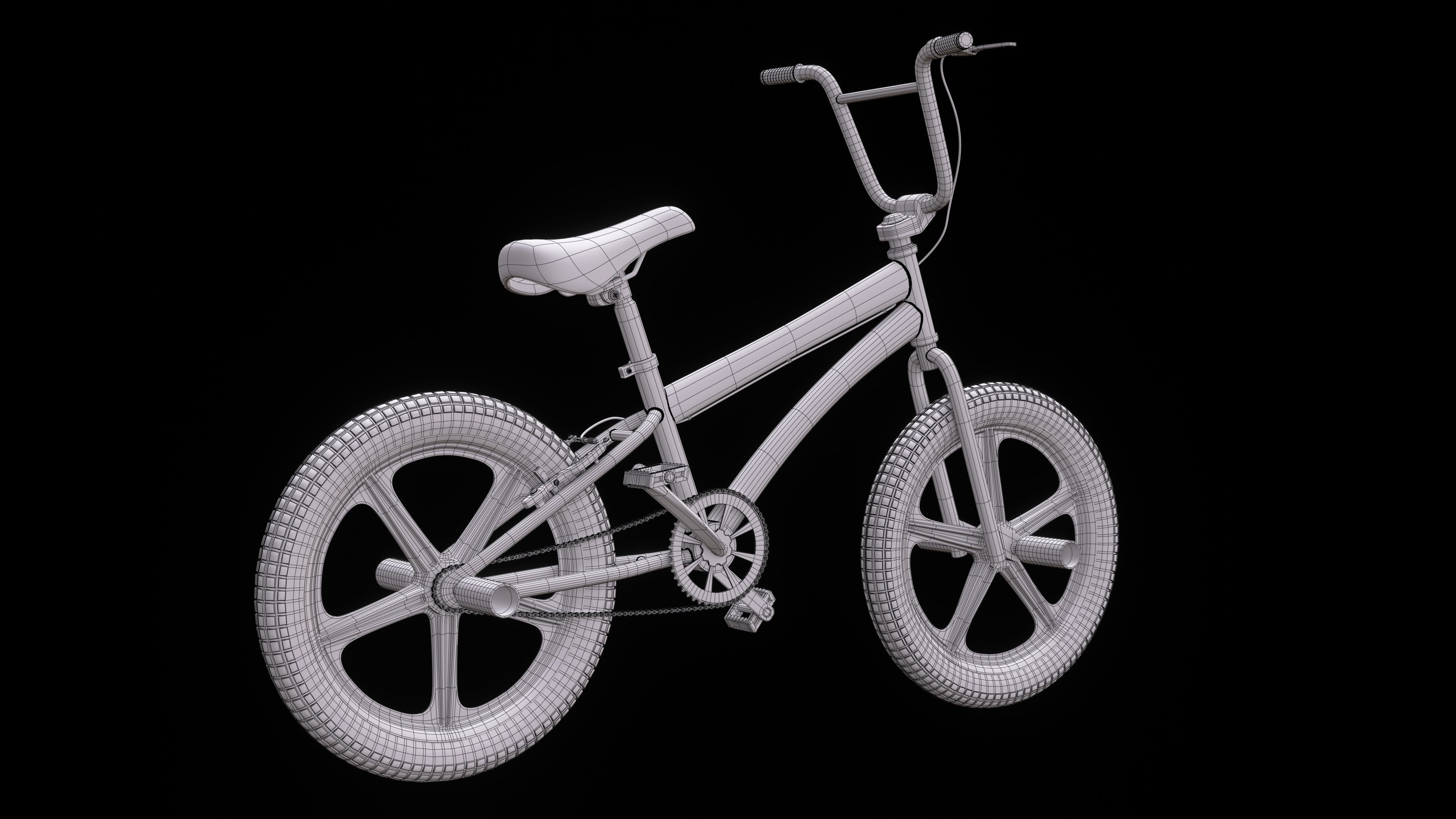 BMX Bike 3D model_14