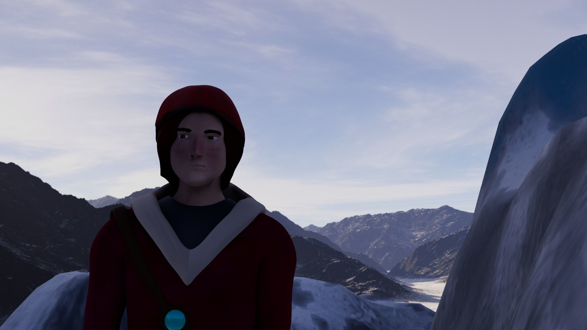 Richard Mason Character Model 3D RIGGED Low-poly 3D model_1