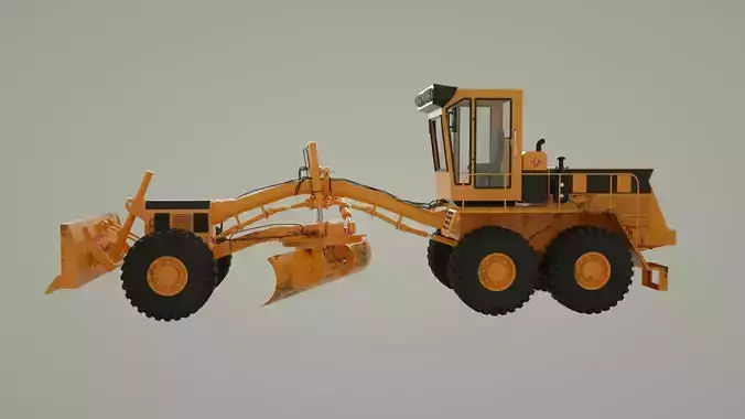 3D model of Modern Grader 
