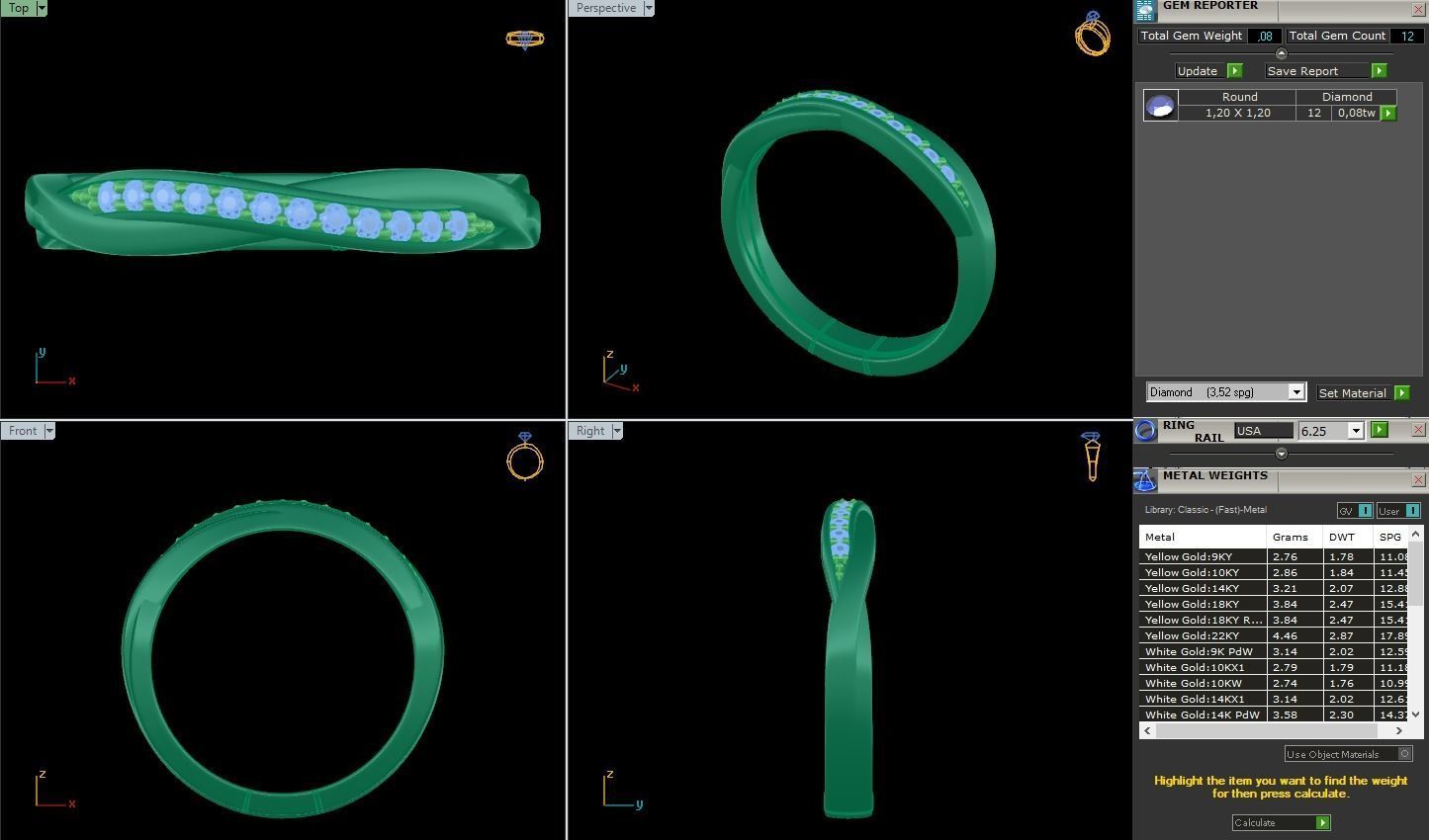 ring 10065 3D print model_5