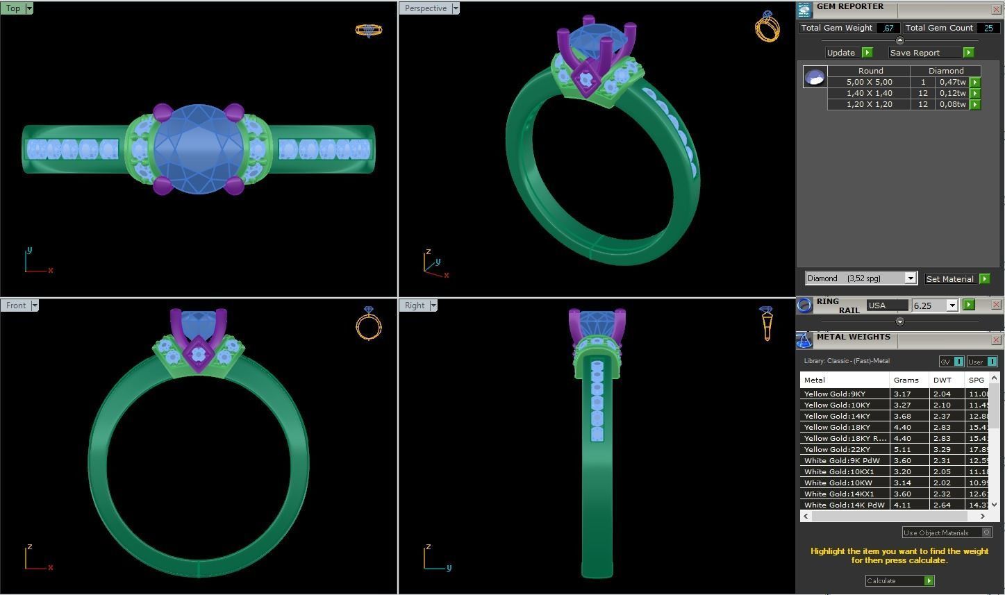 ring 10060 3D print model_5