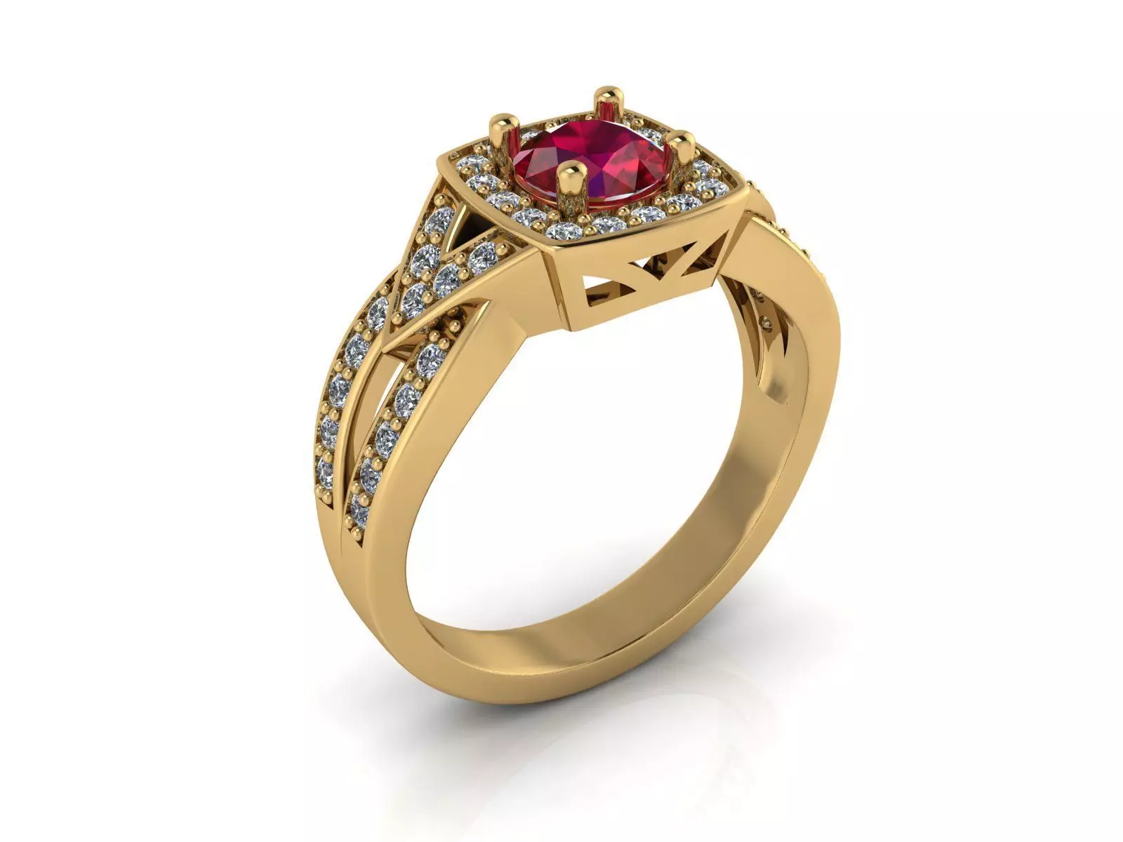 ring 10058 3D print model_0