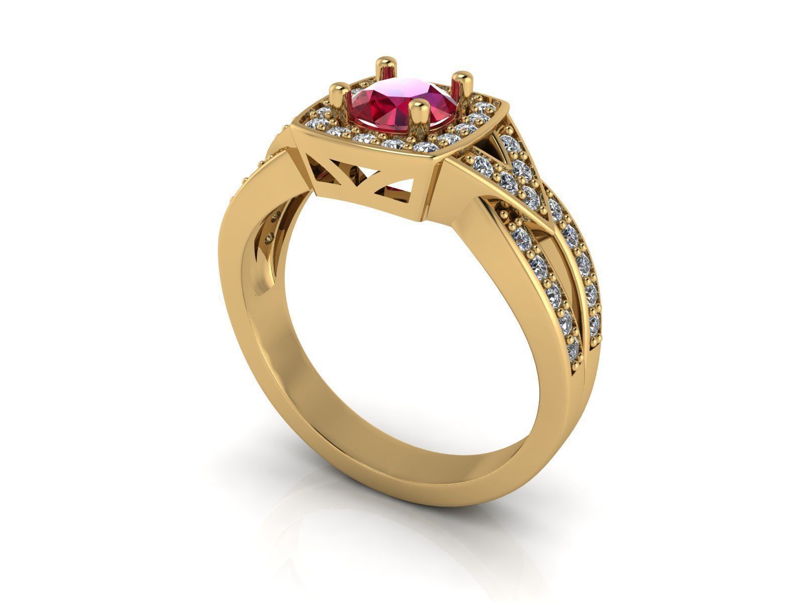 ring 10058 3D print model_1