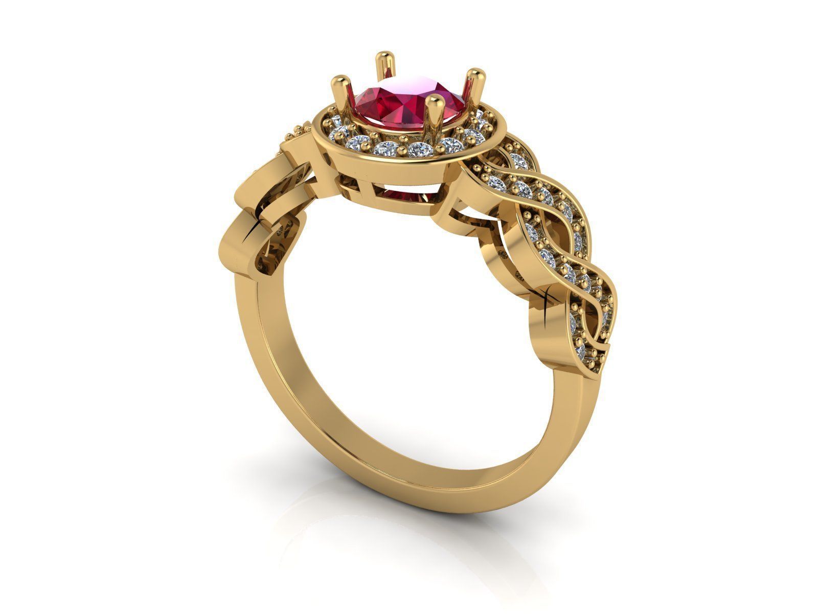 ring 10050 3D print model_1