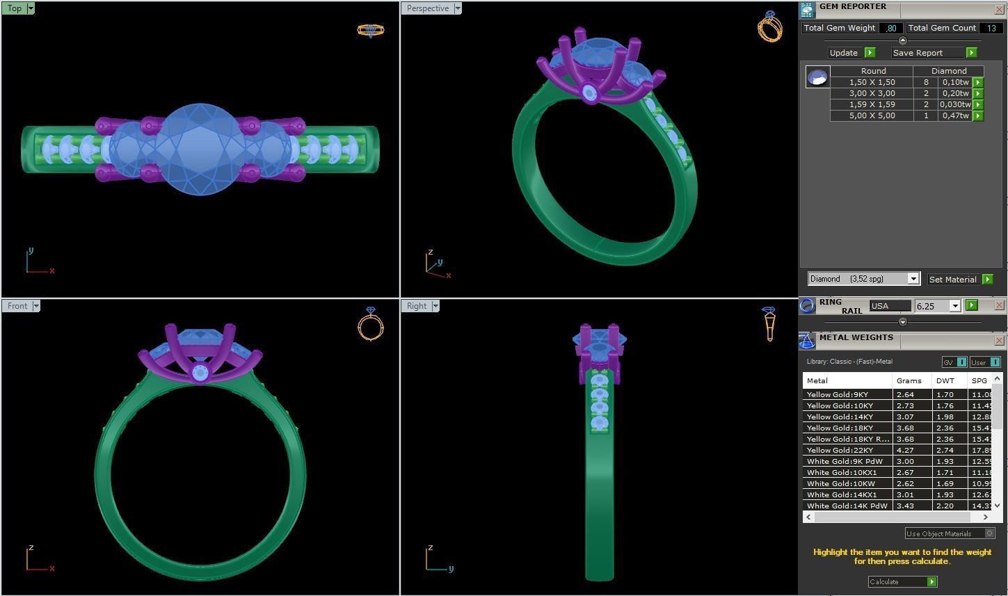 ring 10048 3D print model_5