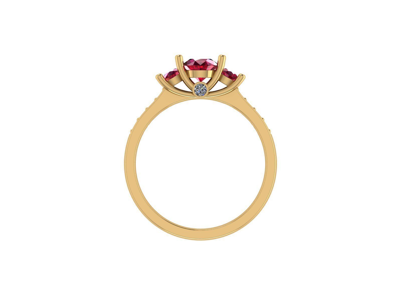 ring 10048 3D print model_3