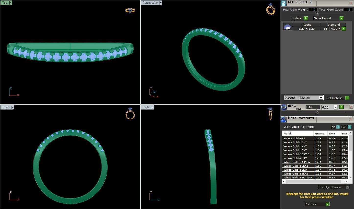 ring 10043 3D print model_5