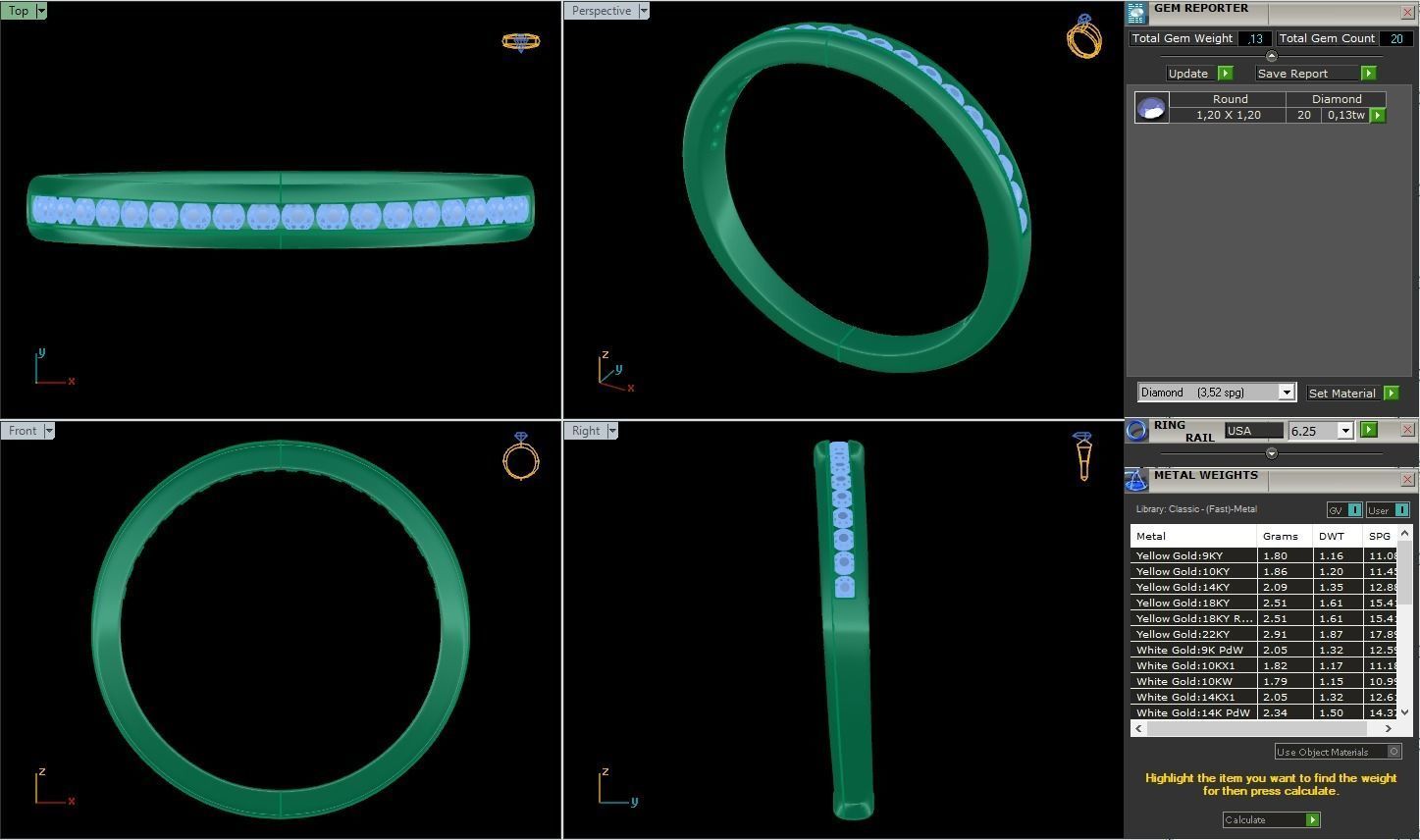 ring 10041 3D print model_5