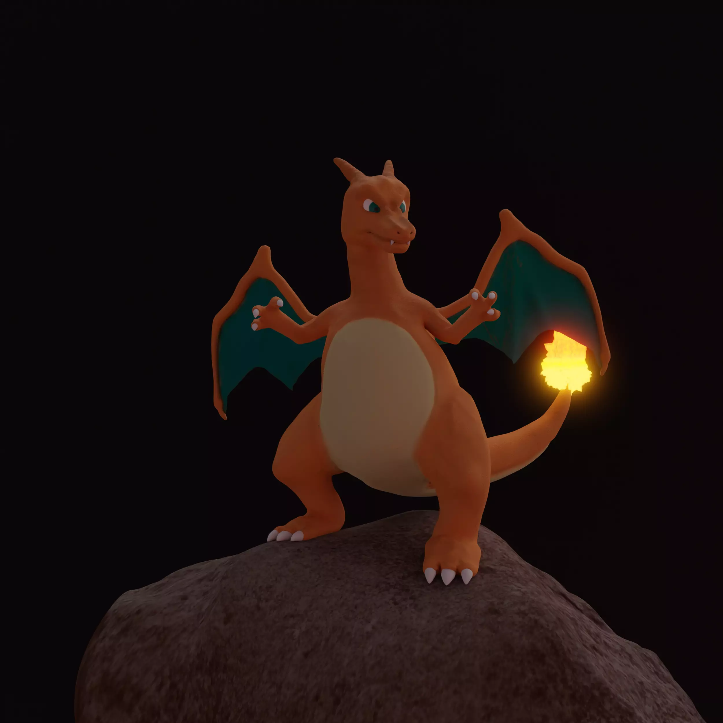 Charizard dragon Free 3D model