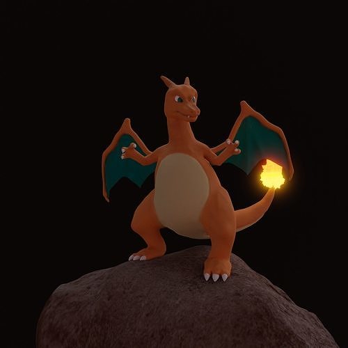 Charizard dragon Free 3D model