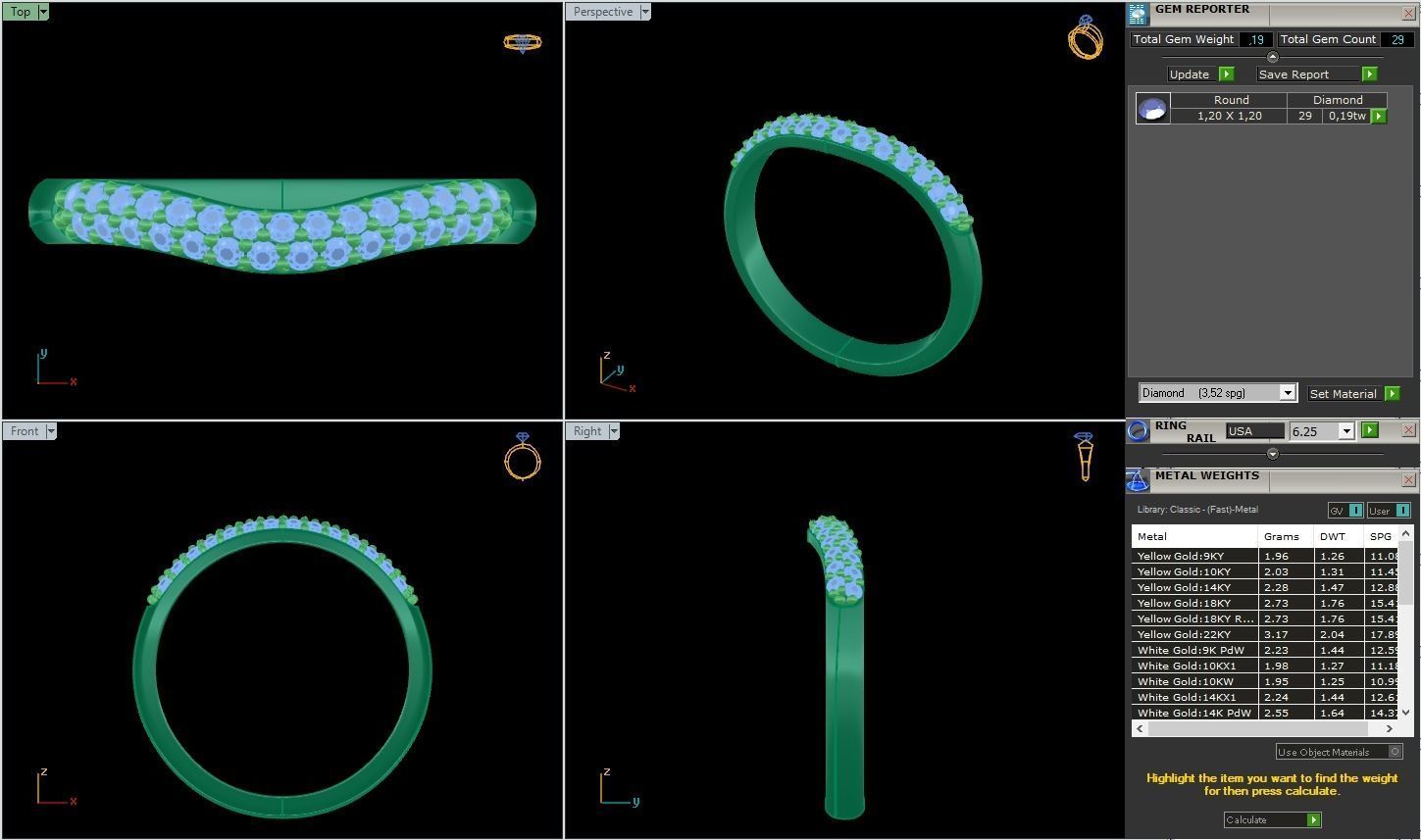 ring 10039 3D print model_5