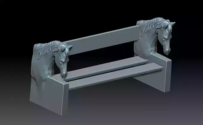 Horse bench