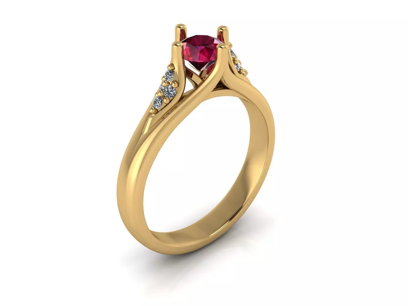  ring 10038 3D print model_0