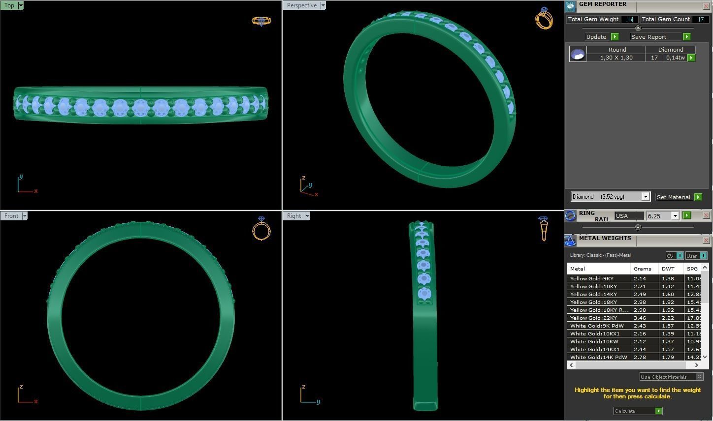 ring 10037 3D print model_5