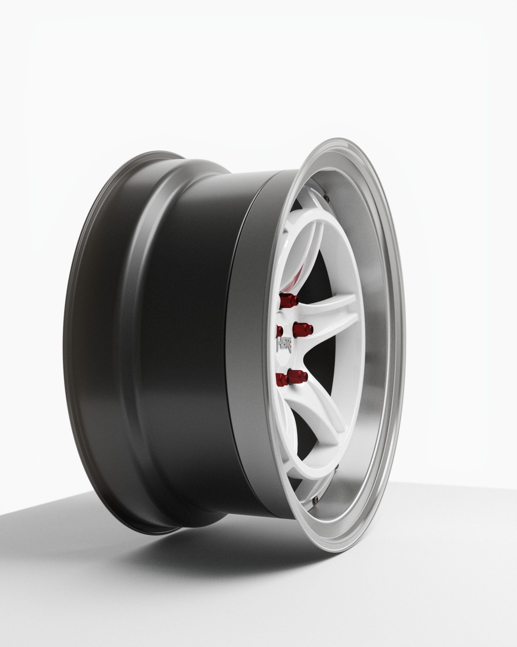 HSR Rai S4 3 Piece Rims wheels 3D model_3