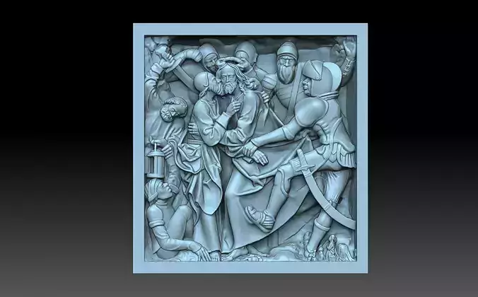 Judas kiss 3D print model