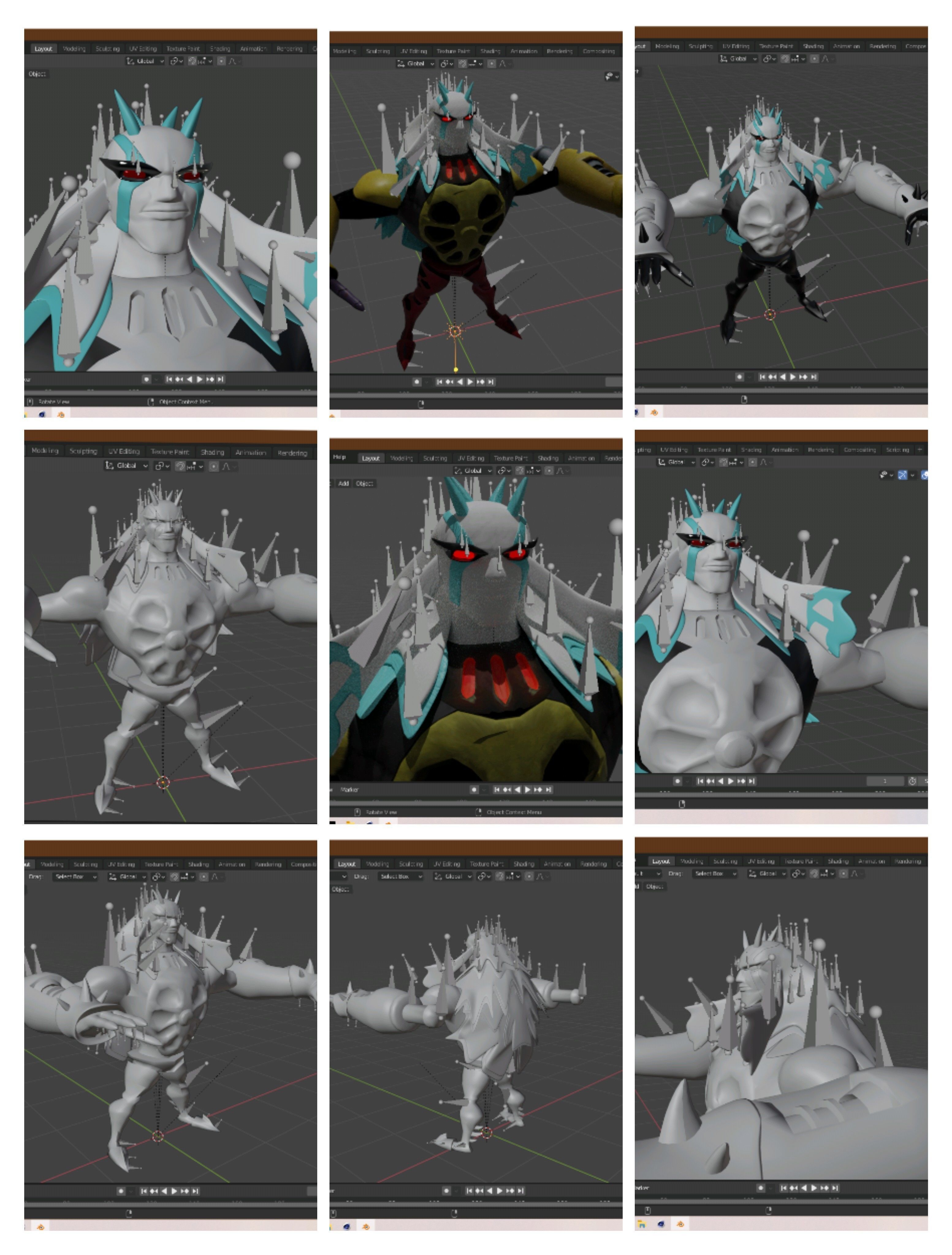 Ultimate Aggergor Ben 10 Ultimate alien 3d Model 3D model_3