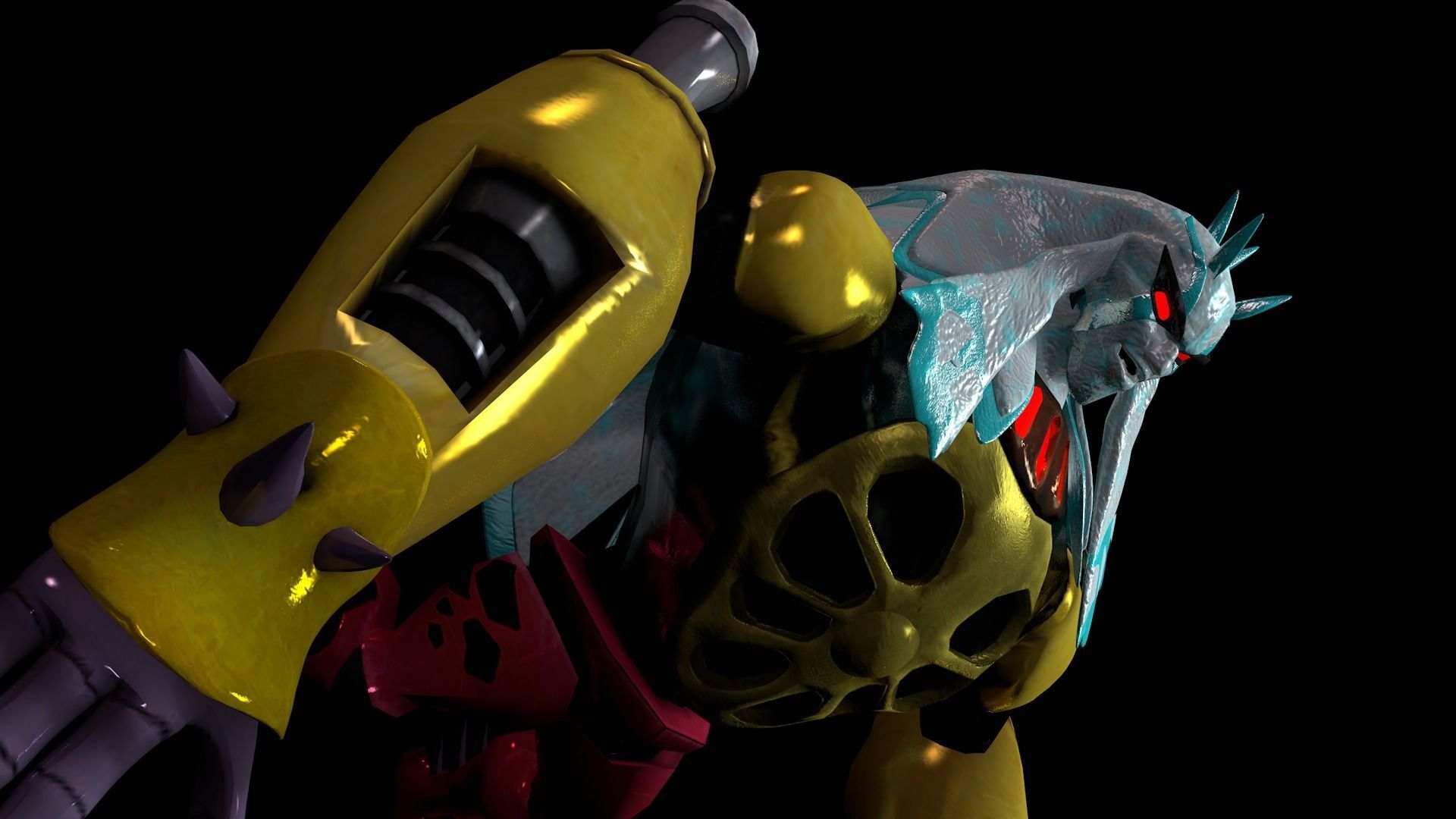 Ultimate Aggergor Ben 10 Ultimate alien 3d Model 3D model_14