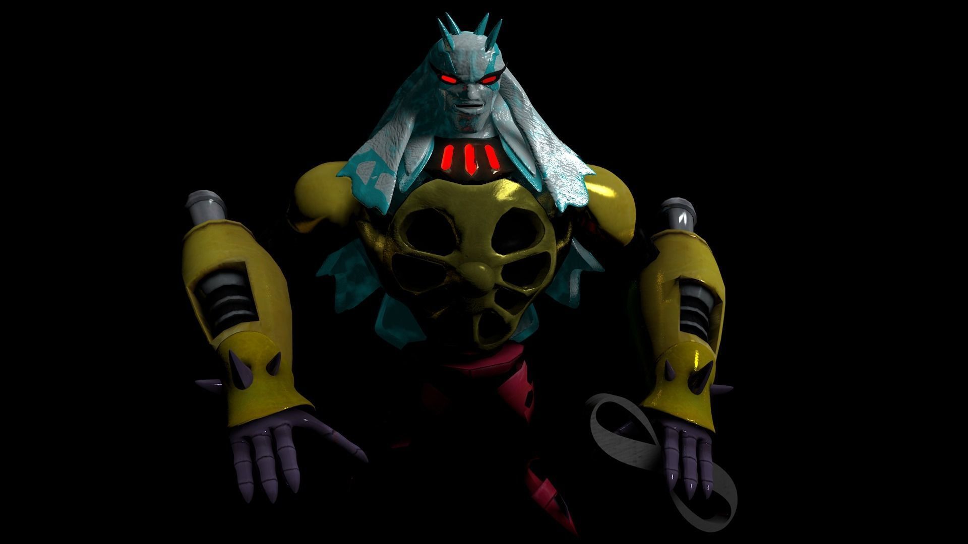 Ultimate Aggergor Ben 10 Ultimate alien 3d Model 3D model_11